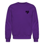 Load image into Gallery viewer, AUD Apparel's Crewneck Sweatshirt - purple
