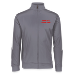 Load image into Gallery viewer, GOD 1ST GYM 2ND Sportswear Unisex 2.0 Medalist Jacket - graphite/white
