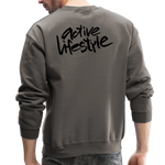 Load image into Gallery viewer, AUD Apparel's Crewneck Sweatshirt - asphalt gray
