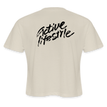 Load image into Gallery viewer, AUD Women's Cropped T-Shirt - dust
