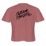 Load image into Gallery viewer, AUD Women's Cropped T-Shirt - mauve
