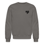 Load image into Gallery viewer, AUD Apparel's Crewneck Sweatshirt - asphalt gray
