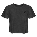 Load image into Gallery viewer, AUD Women's Cropped T-Shirt - deep heather
