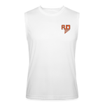 Load image into Gallery viewer, AUD Apparel Men’s Performance Sleeveless Shirt - white
